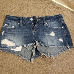 VS jean shorts